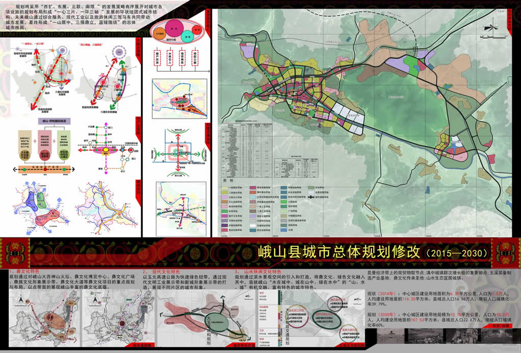 峨山县城总体规划修改(2015-2030)